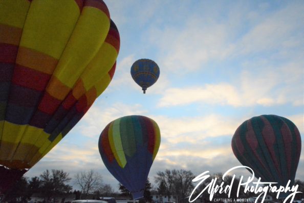 Winter Hot Air Balloon Festival, Hudson, Wi